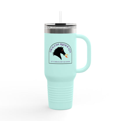 Personalized Name Dragon Horse Insulated 40oz Travel Mug