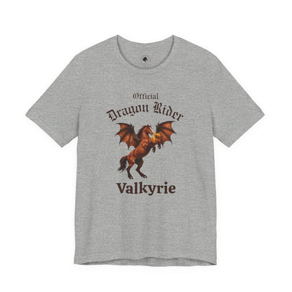 Personalized Chestnut Dragon Rider Jersey Short Sleeve Tee