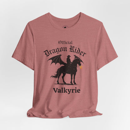 Personalized Western Dragon Rider Jersey Short Sleeve Tee