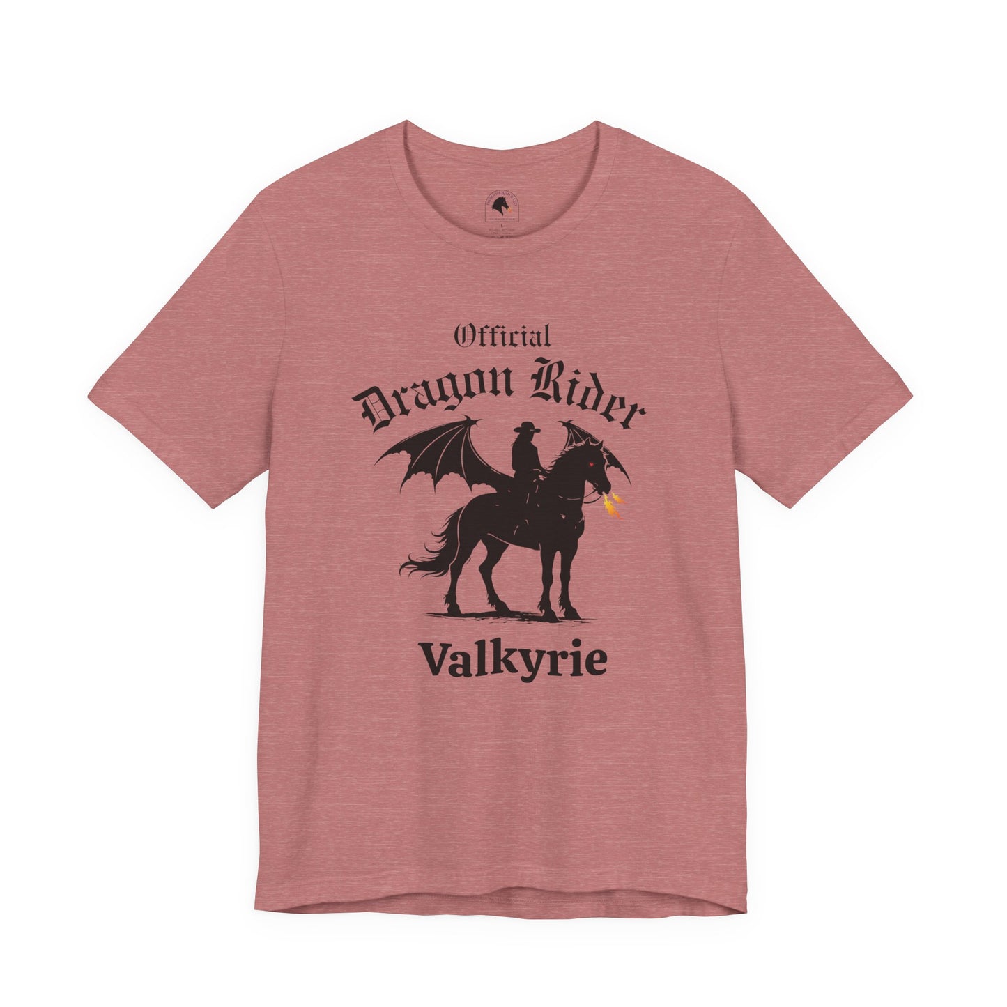 Personalized Western Dragon Rider Jersey Short Sleeve Tee