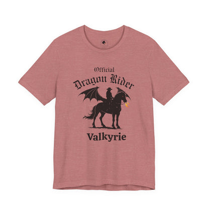 Personalized Western Dragon Rider Jersey Short Sleeve Tee