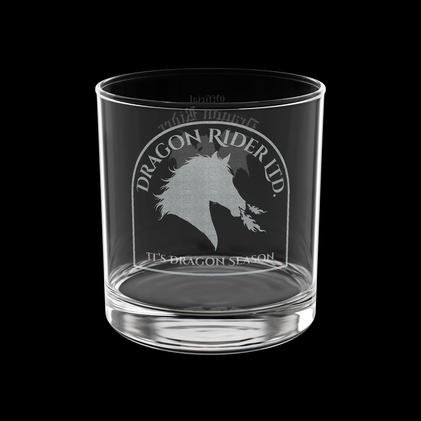 Engraved 10.5oz Whiskey Glass