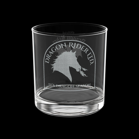 Engraved 10.5oz Whiskey Glass