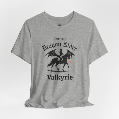 Personalized Dressage Dragon Rider Jersey Short Sleeve Tee