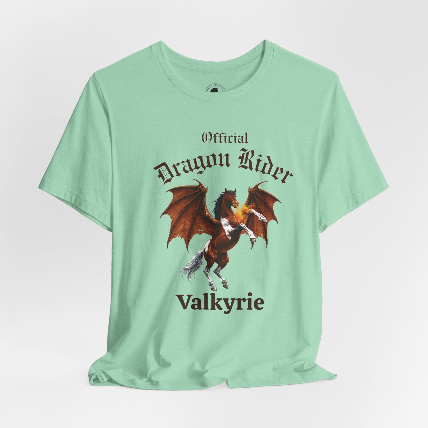 Personalized Bay & White Dragon Rider Jersey Short Sleeve Tee