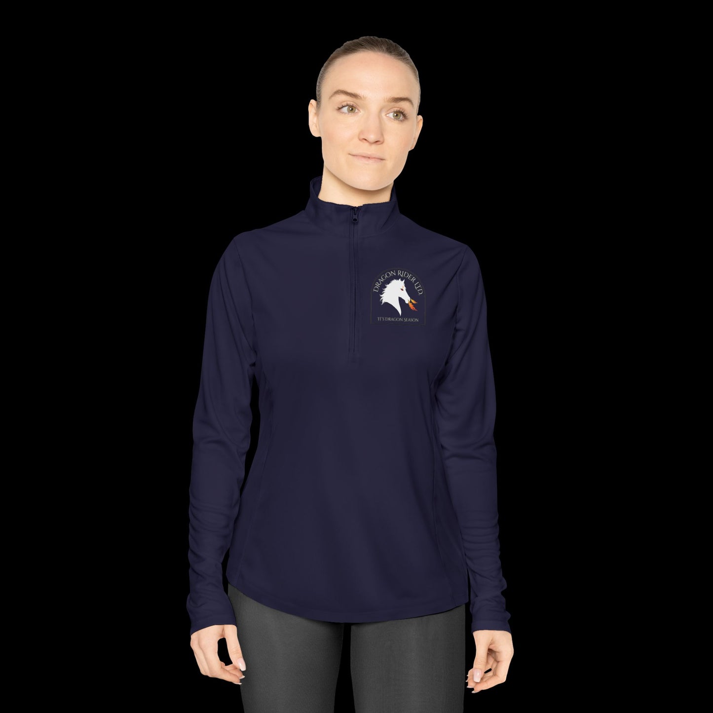 Ladies Quarter-Zip Pullover