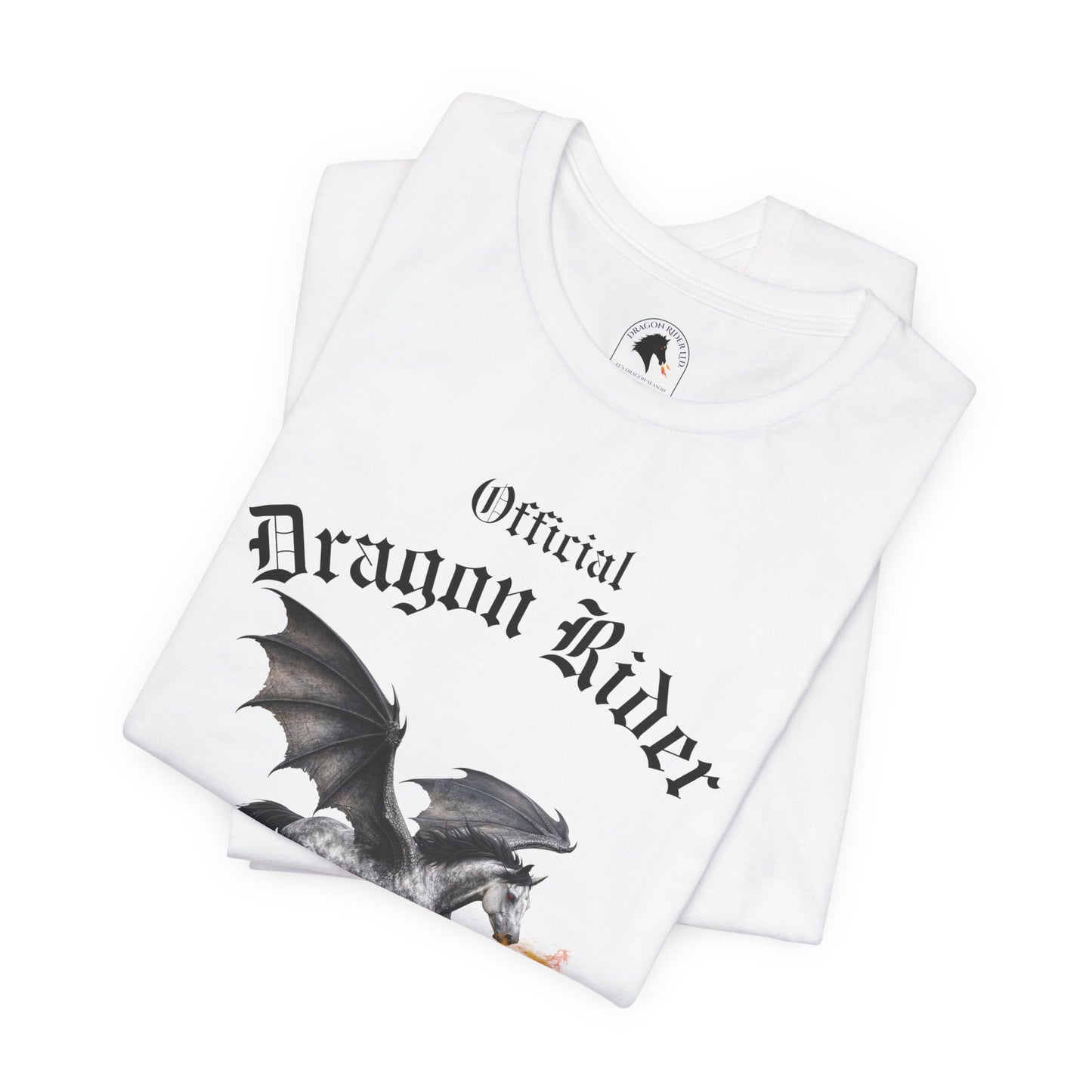 Personalized Gray Dragon Rider Jersey Short Sleeve Tee