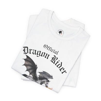 Personalized Gray Dragon Rider Jersey Short Sleeve Tee