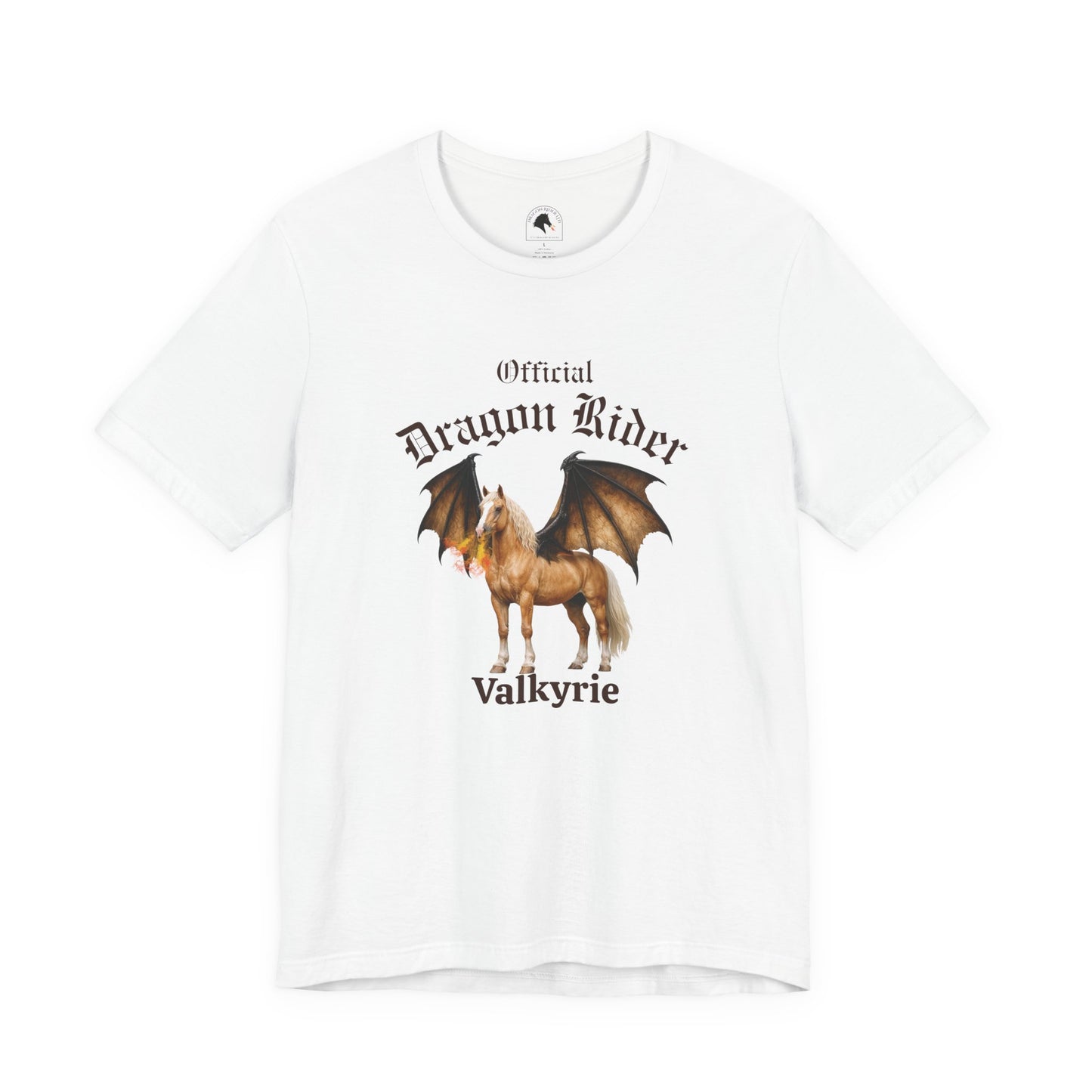 Personalized Palomino Dragon Rider Jersey Short Sleeve Tee