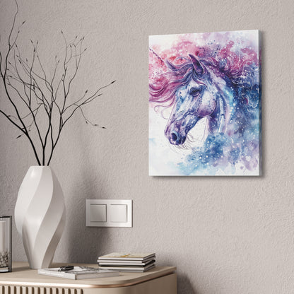Watercolor Horse Canvas — Stretched 1.5" Wall Art