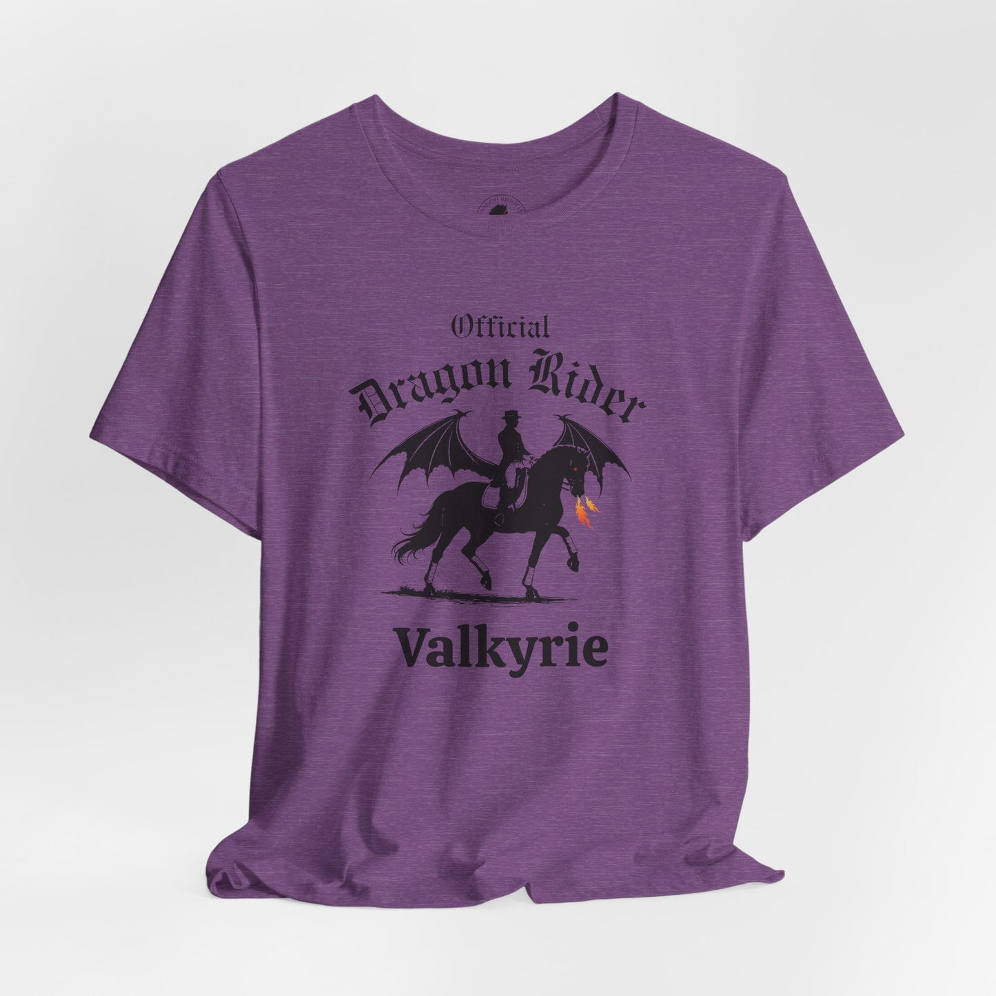 Personalized Dressage Dragon Rider Jersey Short Sleeve Tee
