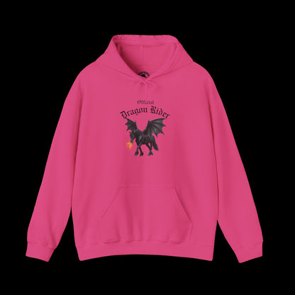 Black Official Dragon Rider Heavy Blend™ Hooded Sweatshirt