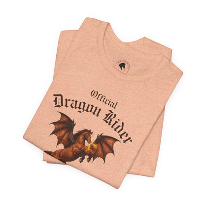 Personalized Chestnut Dragon Rider Jersey Short Sleeve Tee