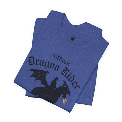Personalized Western Dragon Rider Jersey Short Sleeve Tee