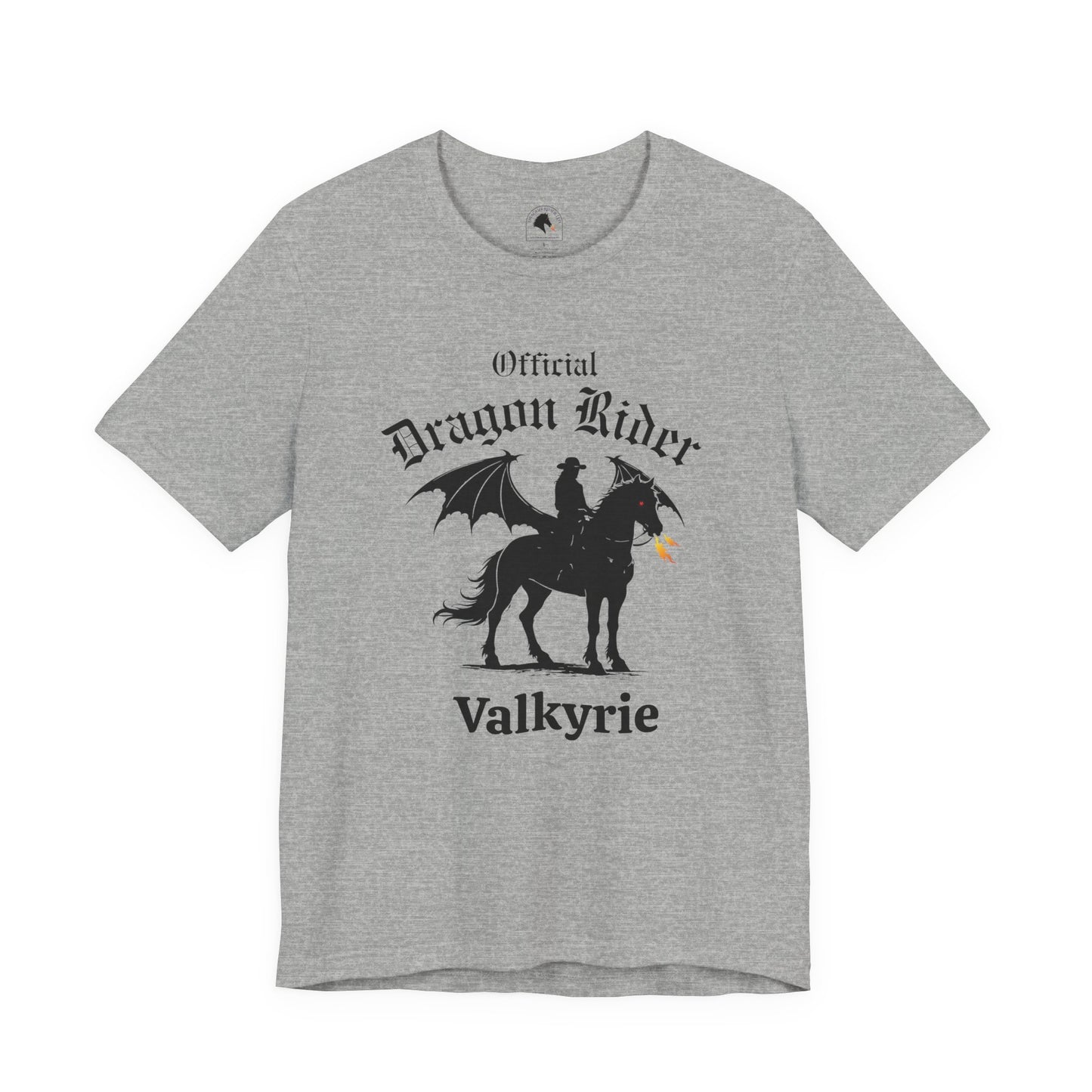Personalized Western Dragon Rider Jersey Short Sleeve Tee