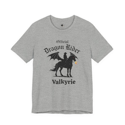 Personalized Western Dragon Rider Jersey Short Sleeve Tee