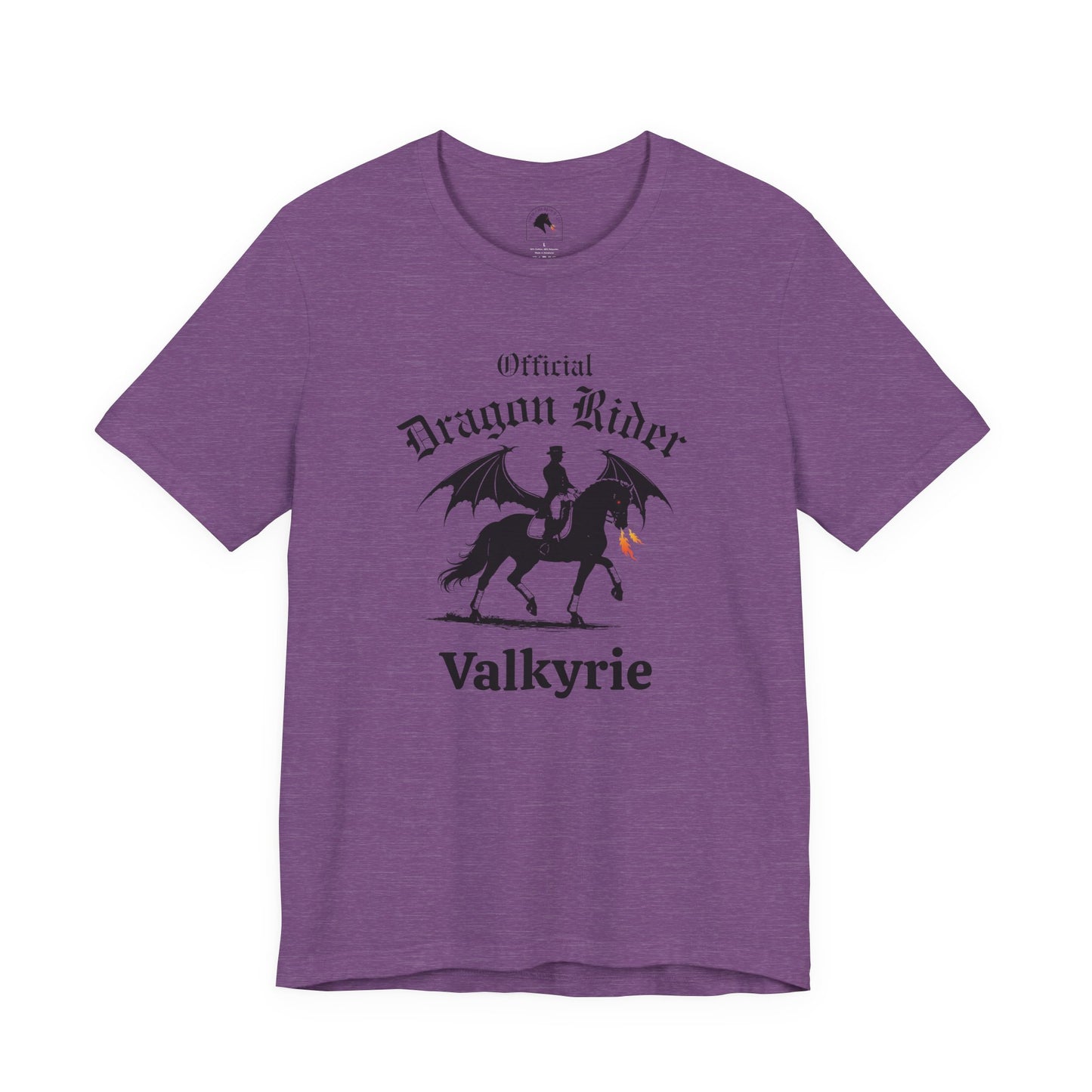 Personalized Dressage Dragon Rider Jersey Short Sleeve Tee