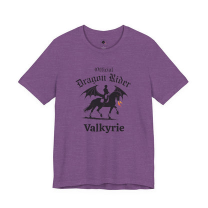 Personalized Dressage Dragon Rider Jersey Short Sleeve Tee