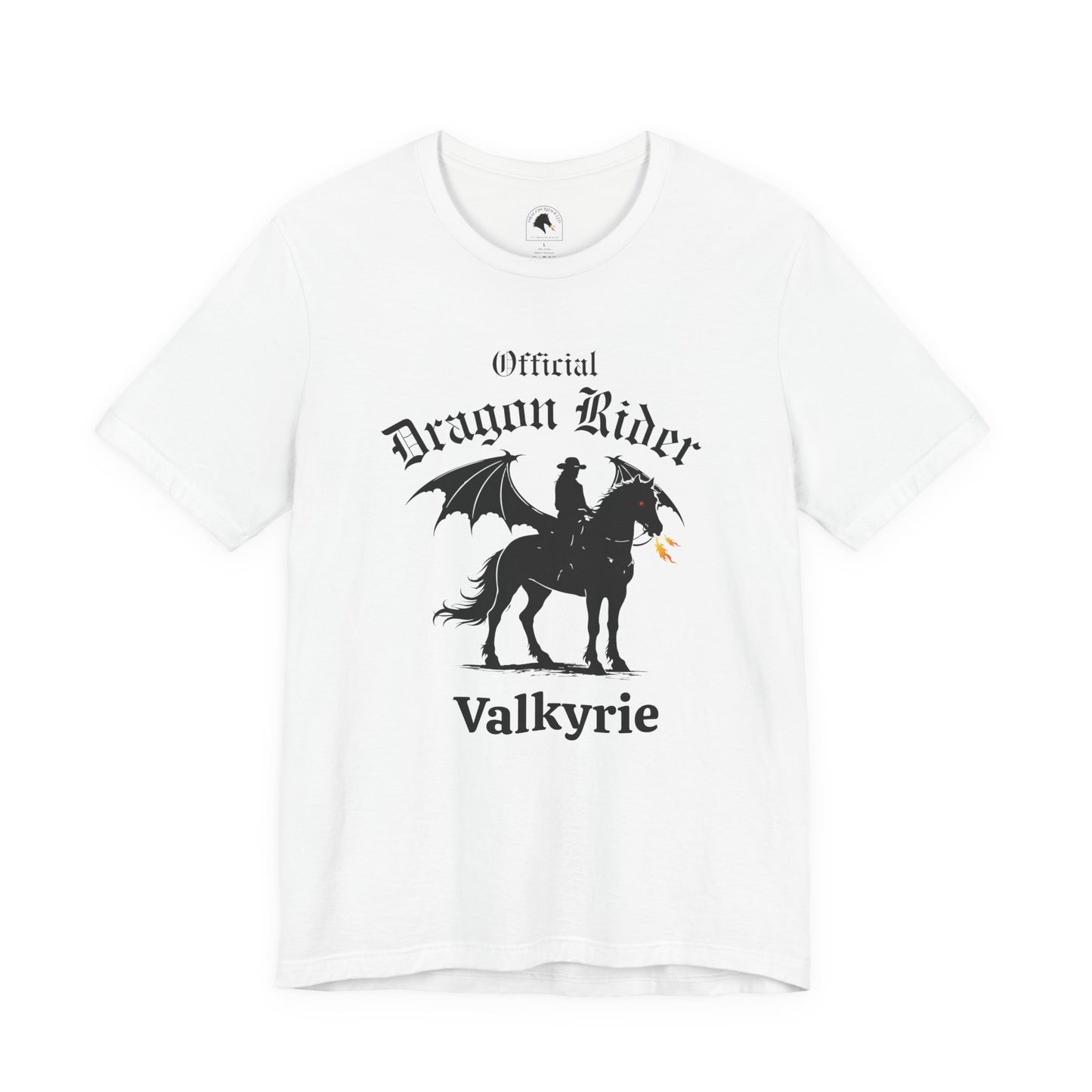 Personalized Western Dragon Rider Jersey Short Sleeve Tee