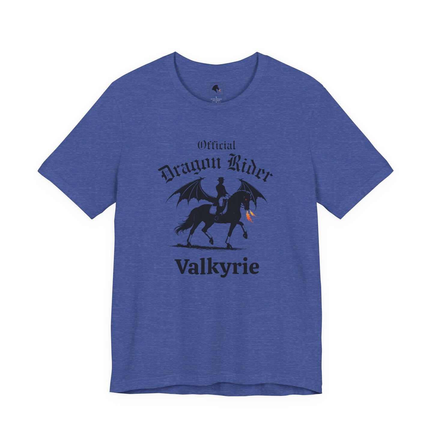 Personalized Dressage Dragon Rider Jersey Short Sleeve Tee