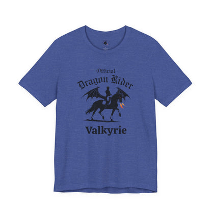 Personalized Dressage Dragon Rider Jersey Short Sleeve Tee