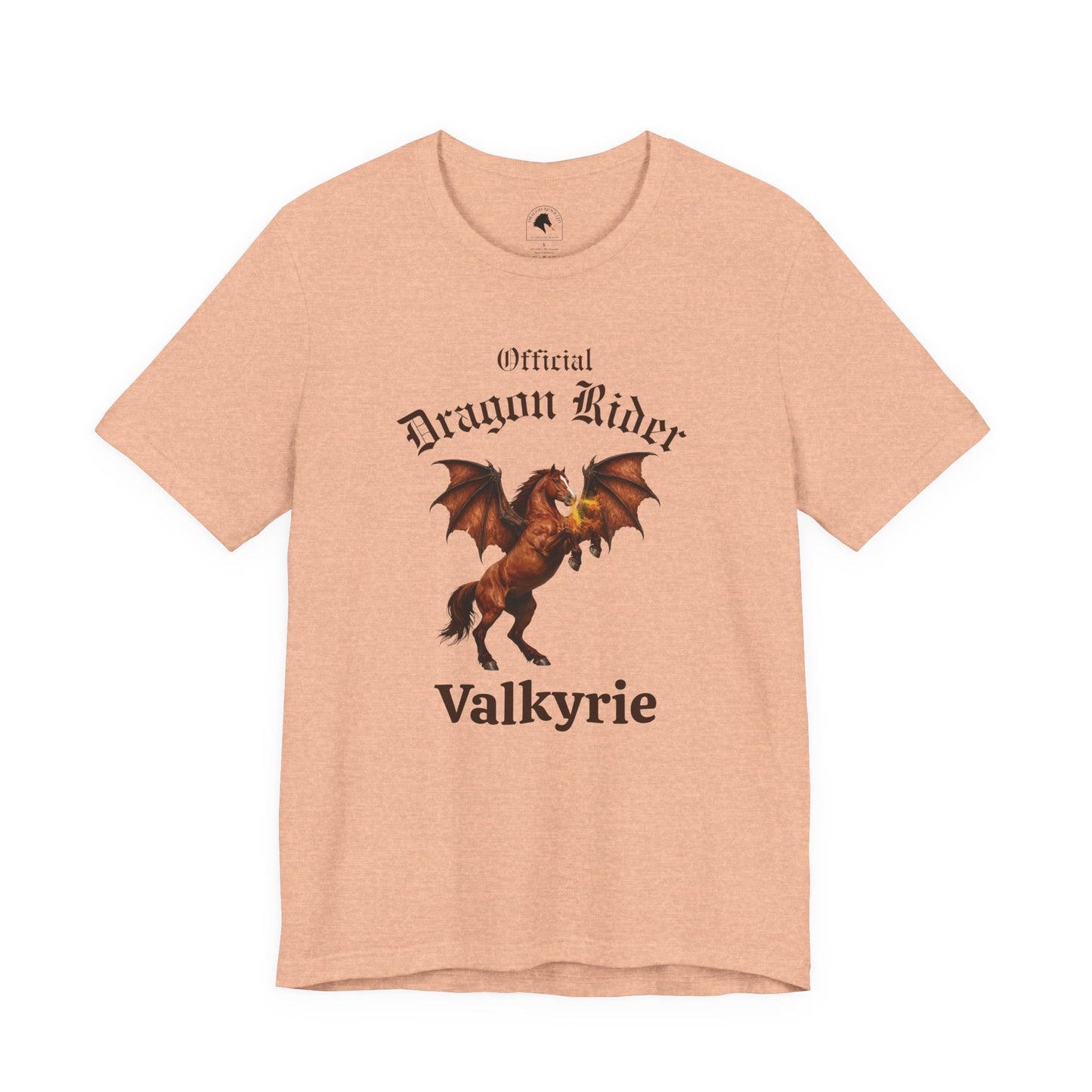Personalized Chestnut Dragon Rider Jersey Short Sleeve Tee