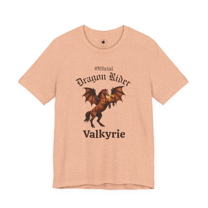 Personalized Chestnut Dragon Rider Jersey Short Sleeve Tee