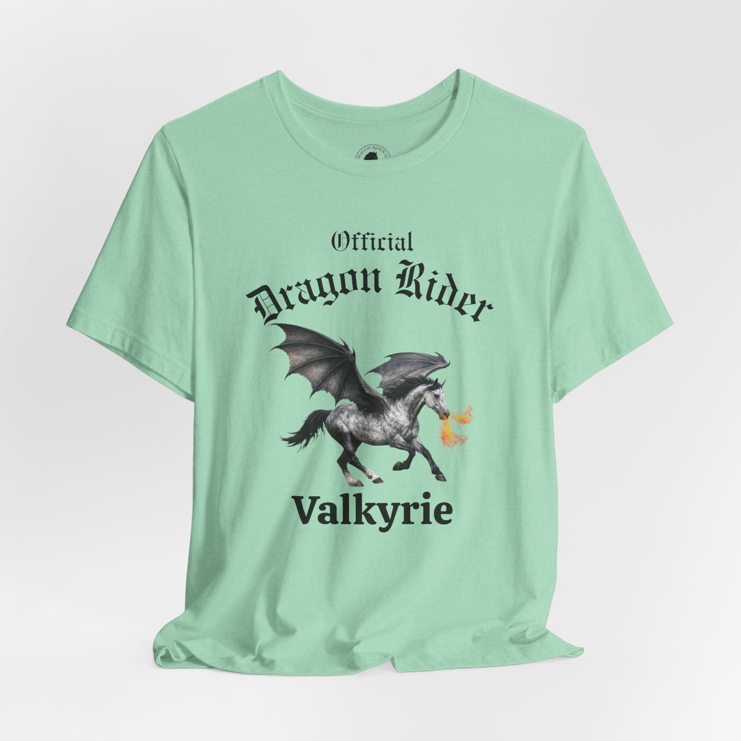 Personalized Gray Dragon Rider Jersey Short Sleeve Tee