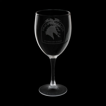 Engraved 10.5oz Wine Glass