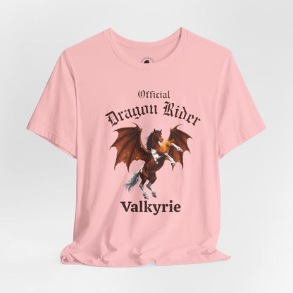 Personalized Bay & White Dragon Rider Jersey Short Sleeve Tee