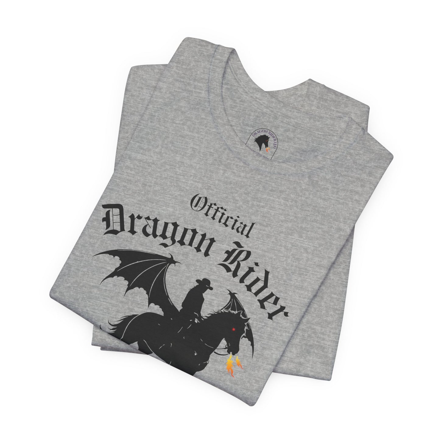 Personalized Western Dragon Rider Jersey Short Sleeve Tee