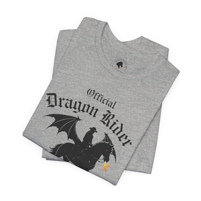 Personalized Western Dragon Rider Jersey Short Sleeve Tee