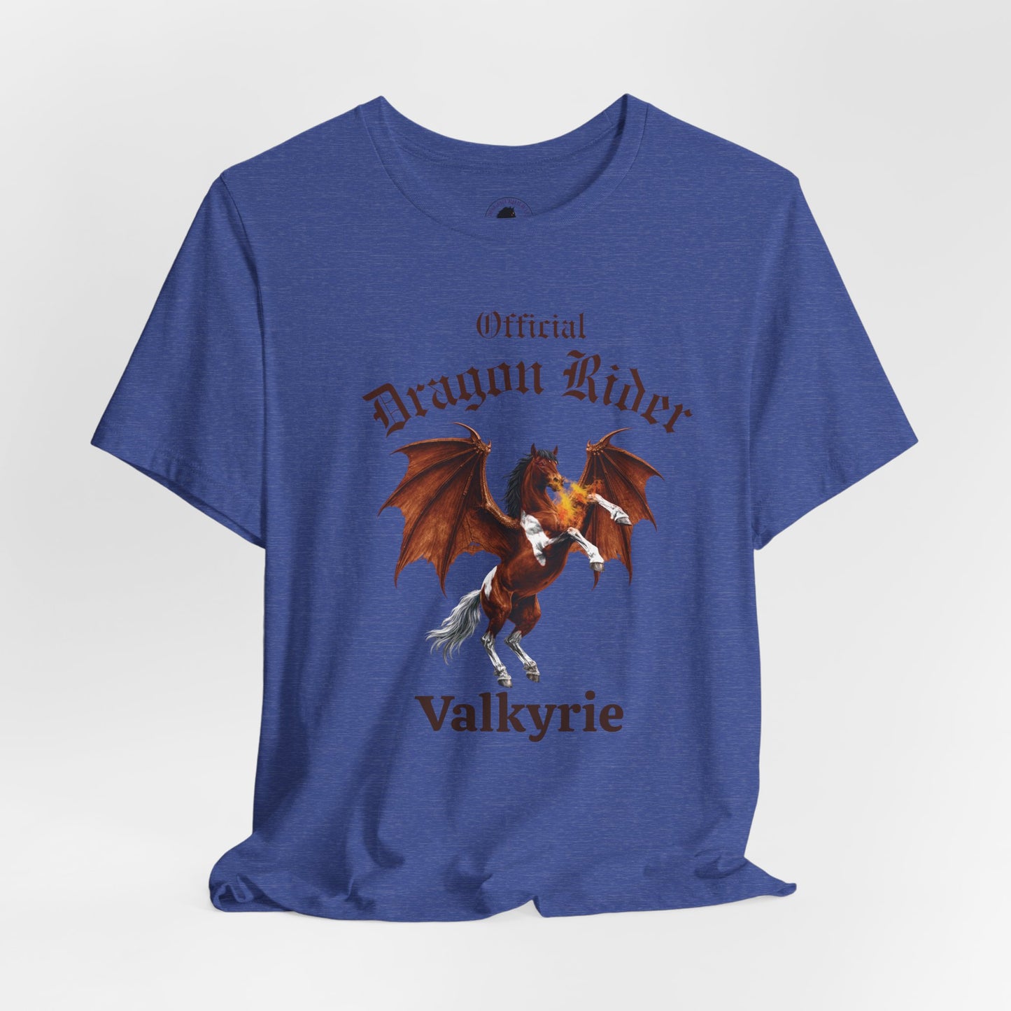 Personalized Bay & White Dragon Rider Jersey Short Sleeve Tee