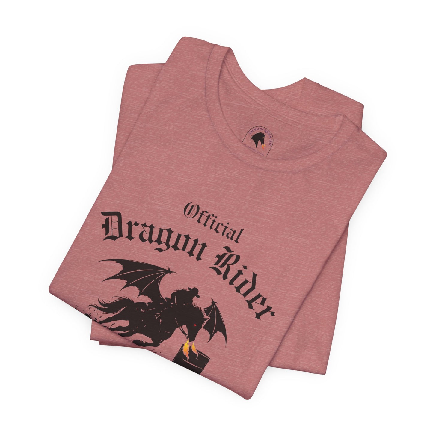 Personalized Barrel Racer Dragon Rider Jersey Short Sleeve Tee