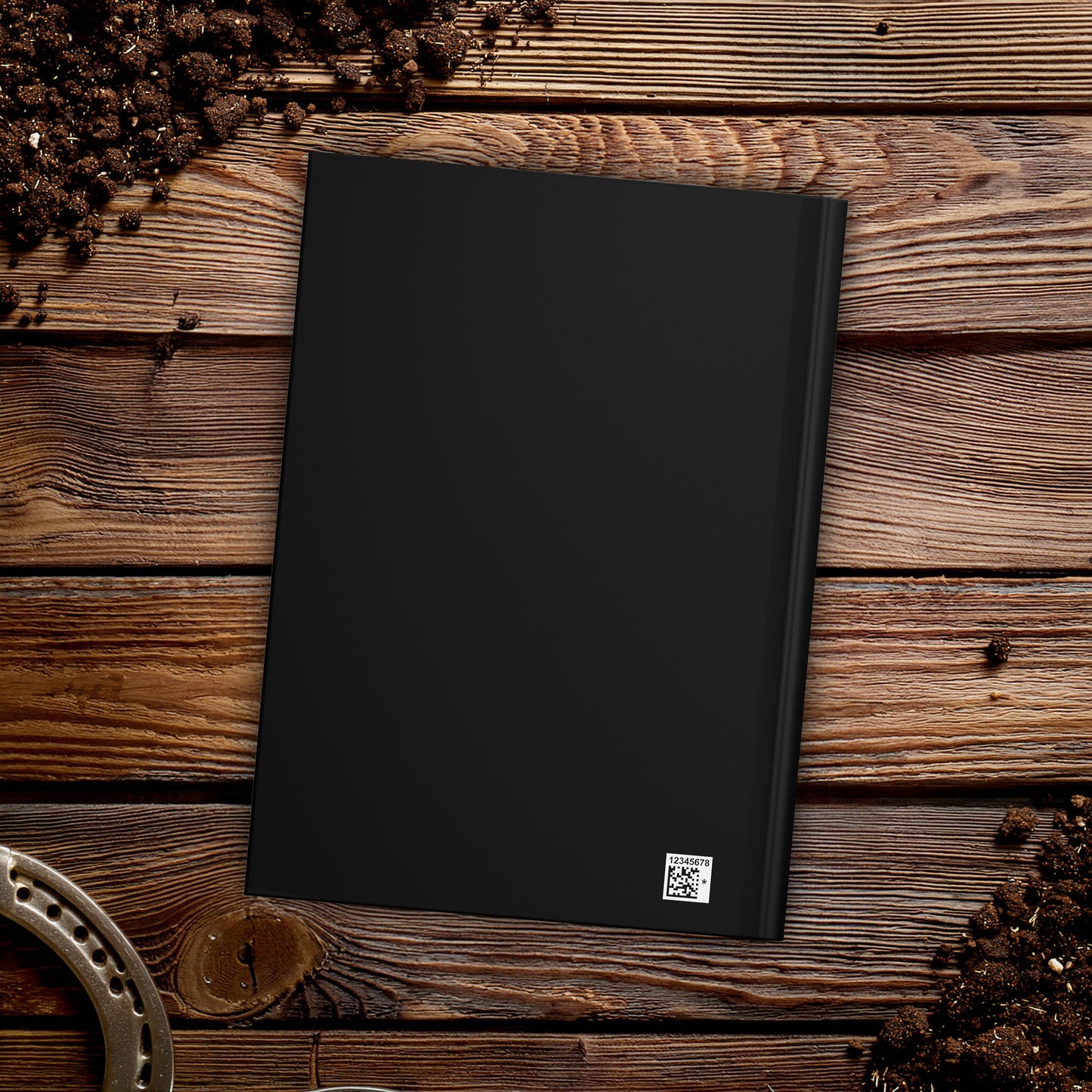 Personalized Black Dragon Rider Horse Training Journal Fantasy Matte Hardcover Journal