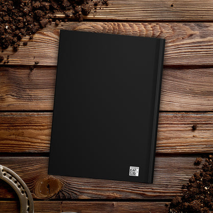 Personalized Black Dragon Rider Horse Training Journal Fantasy Matte Hardcover Journal
