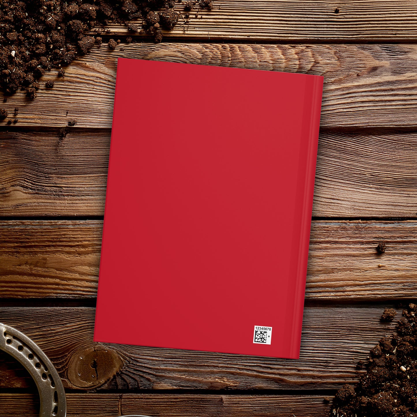 Personalized Red Dragon Rider Horse Training Journal Fantasy Matte Hardcover Journal